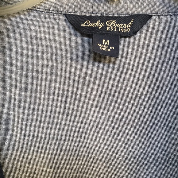 Lucky Brand Soft Cool Woven Lagan Look Shacket with Long Sleeves - Picture 13 of 16